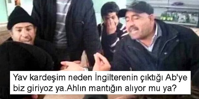 7. Ekonomi ve siyaset muhabbetlerini dinlemek...