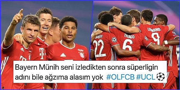 Şampiyonlar Ligi'nde Finalin Adı Belli Oldu! Bayern Münih, Lyon'un Sürpriz Yapmasına İzin Vermedi