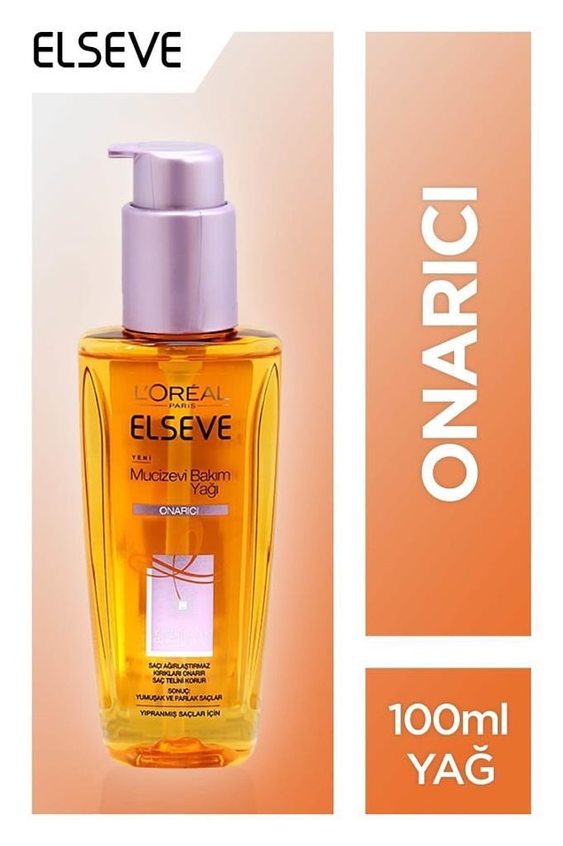 7. L'oreal mucizevi saç yağı %40 indirimde, sadece 19 TL!
