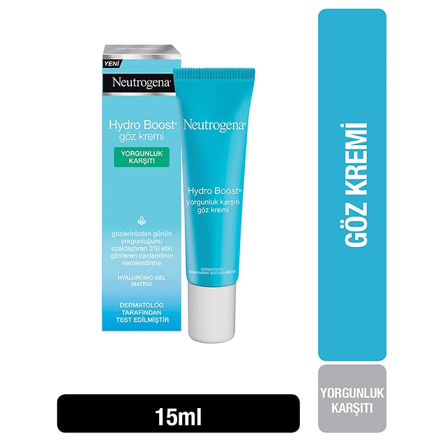 11. Neutrogena yorgunluk karşıtı göz kremi de %50 indirimde ve sadece 38 TL!