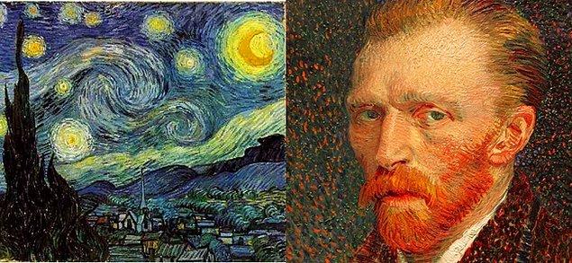 4. Yıldızlı Gece - Van Gogh