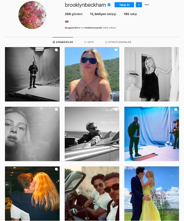 Бруклин трубил о своей любви к девушке повсюду :)