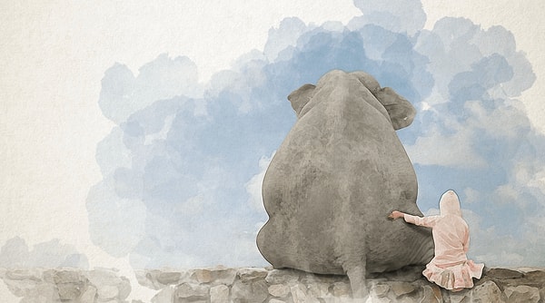 Сидящая женщина