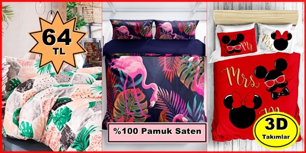 Yorganların Dönüş Mevsimi Yaklaştı! İndirimden Alabileceğiniz En Güzel 15 Nevresim Takımı