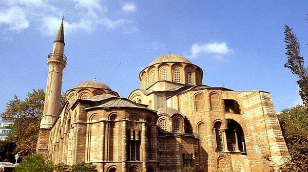 Kariye (Chora) Kilisesi'nin tarihi 6. yüzyıla kadar dayanır.