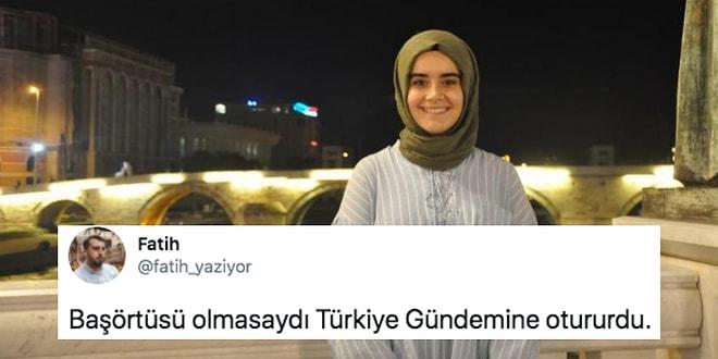 Başörtüsü Üzerinden Mağduriyet Yaratmaya Çalışan Bir Twitter Kullanıcısına Genç Kadının Verdiği Kapak Gibi Cevap!