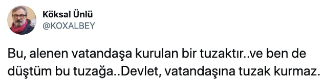 8. Üstelik yol güvenliğini de riske atan bir durum.