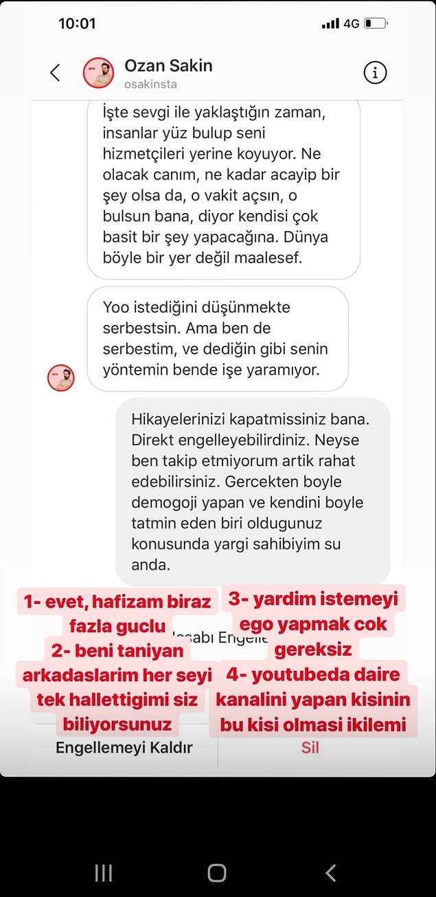Bize kalırsa genç kadın Ozan Bey'e nezaket dersi vermiş gibi. Ne dersiniz?