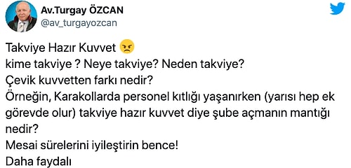 Ankara'dan Sonra İstanbul'da da 'Takviye Hazır Kuvvet Müdürlüğü' Oluşturuldu