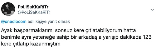 Sahip Oldukları En Saçma Yetenekleri Paylaşırken İnsana 'Hani En Marjinal Bizdik?' Dedirten 17 Kişi