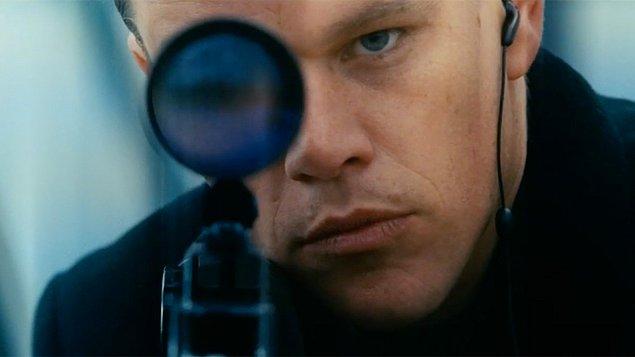 1. Matt Damon - Bourne Serisi