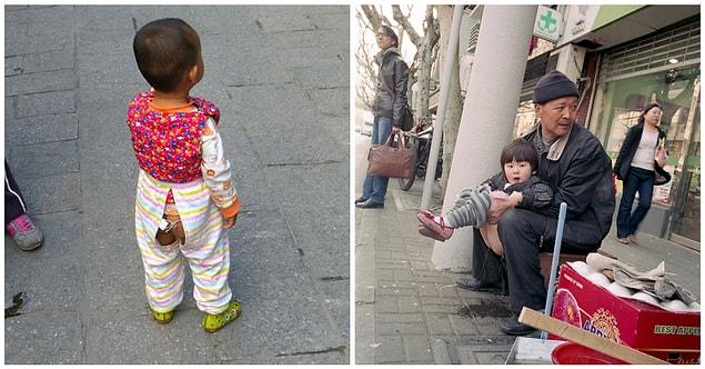 1. Çin'de çocukların tuvaletini sokağa yapması oldukça normaldir.