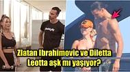 Ünlü Futbolcu Zlatan Ibrahimovic'in Eşini Spiker Diletta Leotta ile Aldattığı Haberleri Ortalığı Karıştırdı