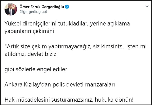 'İşimizi Geri İstiyoruz' Eylemcileri Tutuklandı