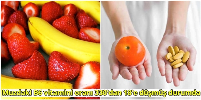 Sağlıklı Sanarak Yediğimiz Yiyeceklerin Neredeyse Hiç Faydası Yokmuş: Sebze ve Meyvelerin Yıllar İçinde Dramatik Şekilde Değişen Vitamin Oranları