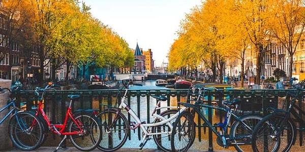 15. Bisikleti En Çok Kullanan: Amsterdam