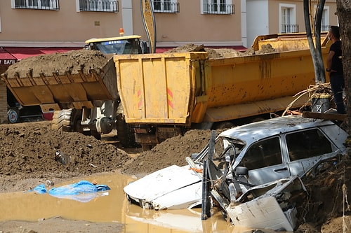 Giresun'da Sel Felaketinin Yarattığı Yıkım Objektiflere Yansıdı ????