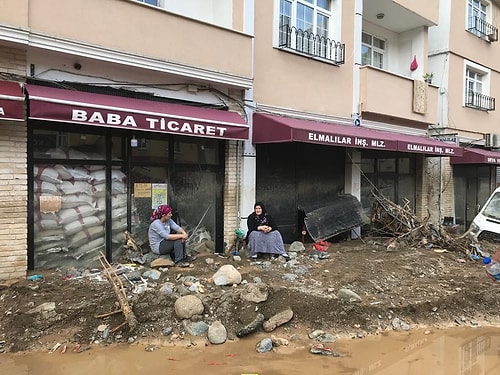 Giresun'da Sel Felaketinin Yarattığı Yıkım Objektiflere Yansıdı ????