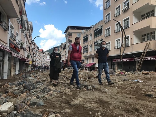 Giresun'da Sel Felaketinin Yarattığı Yıkım Objektiflere Yansıdı ????