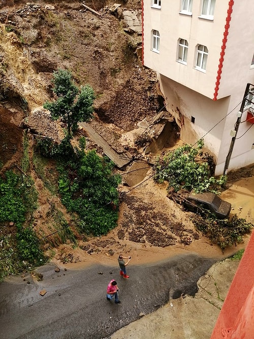 Giresun'da Sel Felaketinin Yarattığı Yıkım Objektiflere Yansıdı ????