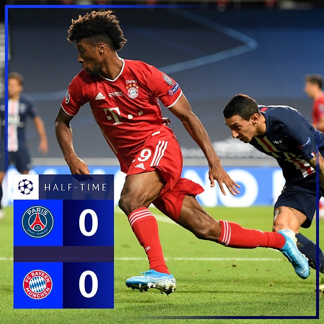 ilk 45 dakika 0-0 sona erdi.