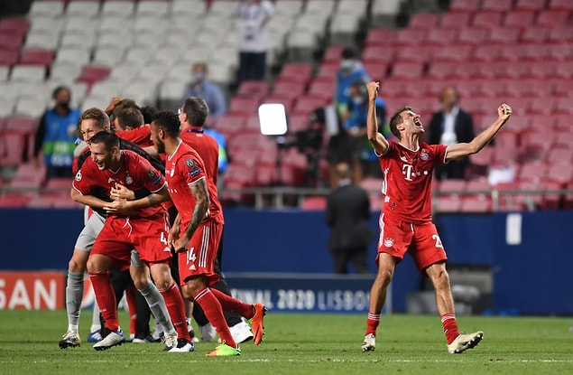 Bayern Münih, Şampiyonlar Ligi'nde bu sezon oynadığı tüm maçları kazandı ve kupaya uzandı.