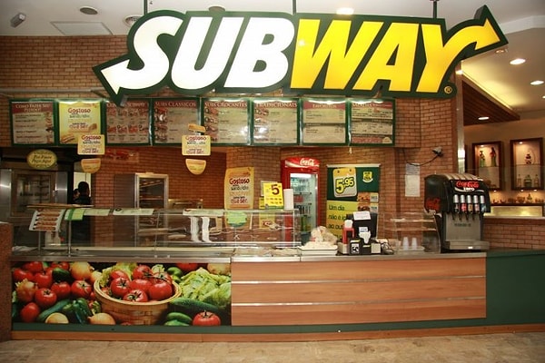 7. Ресторанов фастфуда Subway в мире больше, чем ресторанов McDonalds