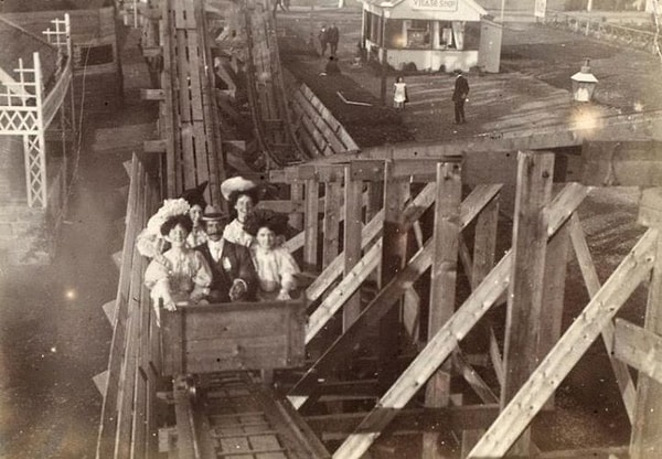 9. Американские горки викторианской эпохи, 1900 г