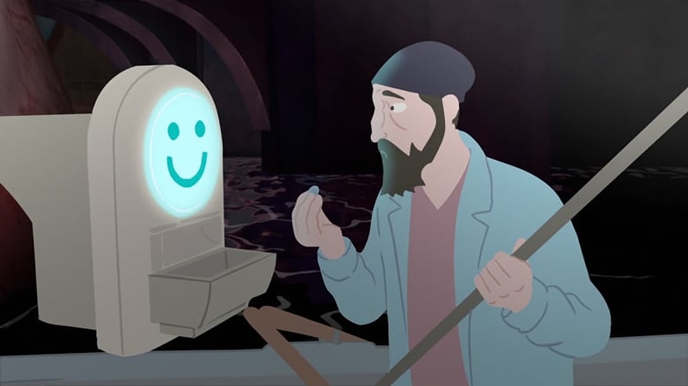 Otomatların Hüküm Sürdüğü Distopik Bir Dünyada Sistemin Açığını Bulan Adamın Hikayesini Anlatan Kısa Film: Change Return