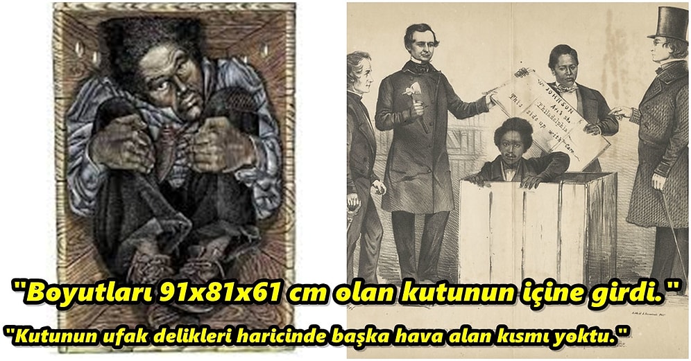 Kölelikten Kaçabilmek İçin Kendisini Bir Kutuya Koyarak Kargolayan Henry Box Brown
