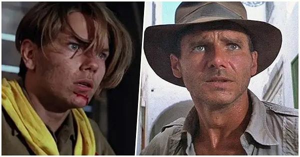 4. 'Indiana Jones: Son Macera'da Harrison Ford'un gerçekten çenesinde var olan yara filmdeki efsanevi kırbaç sahnesine ilham olmuştur.