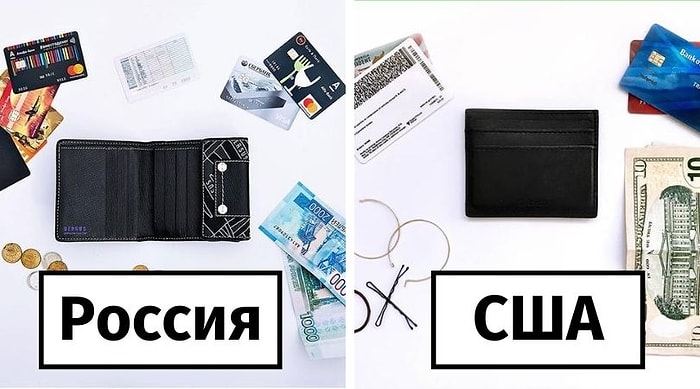 Что находится внутри 16 кошельков у разных людей со всего мира