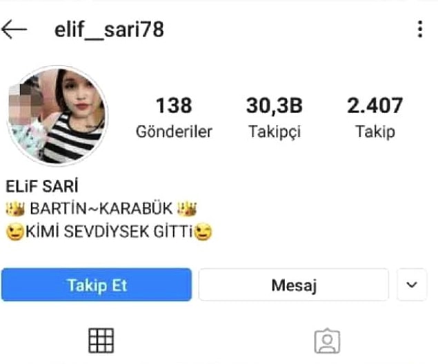 Sosyal medyada #elifsaritutuklansin etiketiyle paylaşımlar yapıldı