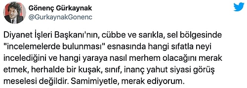 Giresun'a Giden Diyanet İşleri Başkanı Erbaş: 'Allah'tan Gelen Afetin Önüne Geçilmez, İsyan Etmeyin'