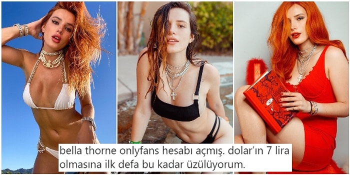 Müstehcen Site OnlyFans'ta Hesap Açan Bella Thorne 24 Saat İçinde 1 Milyon Dolar Kazanarak Bir Rekora İmza Attı