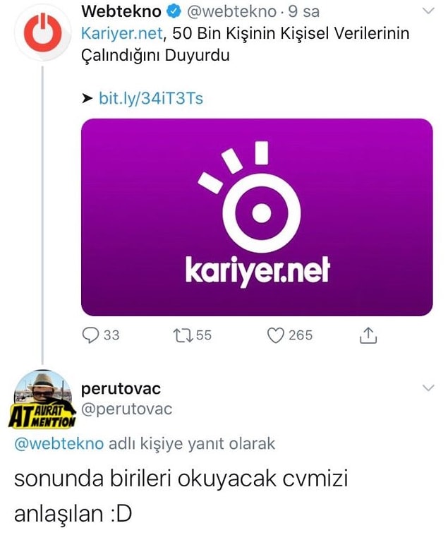 1. Belki iş çıkar...