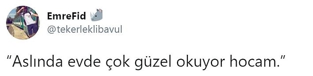 4. Evde süper ama burada heyecanlanıyor işte..