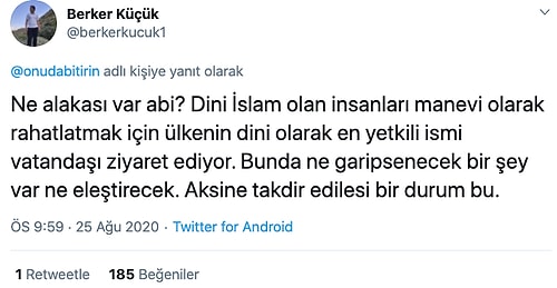 Aykut Elmas'ın Diyanet İşleri Başkanını Eleştirdiği Tweet'e Tepki Yağdı