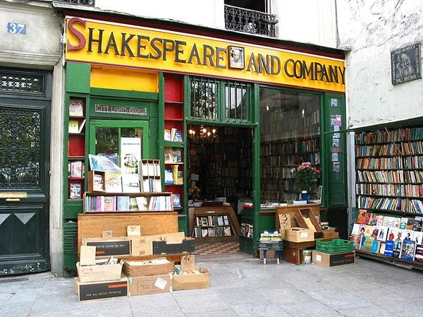 1. Shakespeare and Company Kitabevi, Paris/Fransa