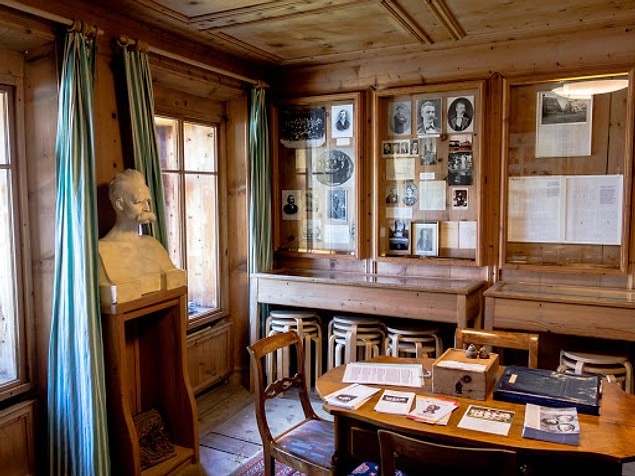 7. Nietzsche Evi, Sils-Maria/İsviçre