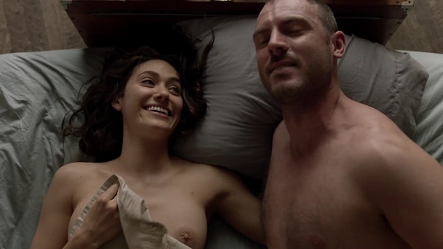 12. Emmy Rossum her ihtimale karşı vajinasını korumaya almış...