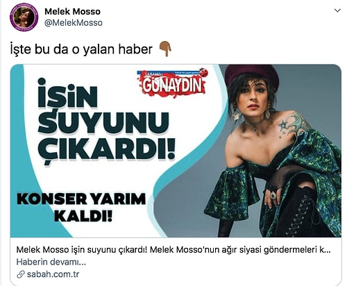 Kadın Cinayetlerine ve Tecavüzlere Tepki Gösteren Melek Mosso, Bu Sözleri Yüzünden Sahneden İndirildi