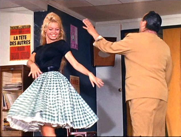 1953-1968 yılları arası tam 32 filmde yer alır. Hatta dönemin önemli yıldızı Brigitte Bardot ile bir filmi de vardı.