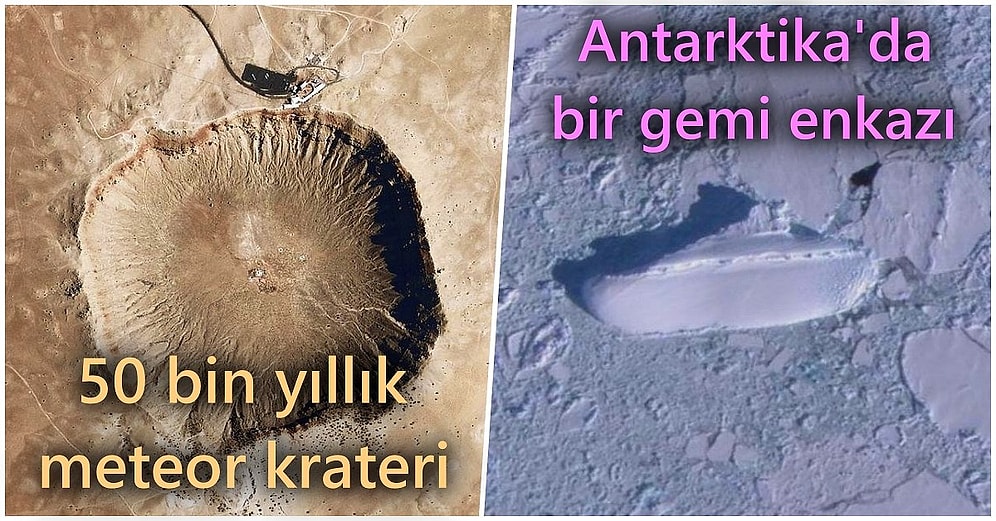 Google Earth'te Dolanırken Karşılaşabileceğiniz 18 Acayip Görüntü