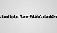 İyi Parti Genel Başkanı Akşener Üsküdar'da Esnafı Ziyaret Etti