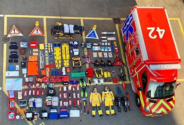 25. Пожарная служба Женевы, Швейцария