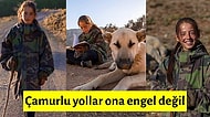 Ailesiyle Birlikte Bir Elinde Kitapları Diğer Elinde Sopasıyla Çobanlık Yapan Yörük Kızı Emine'nin Kısa Hikayesi