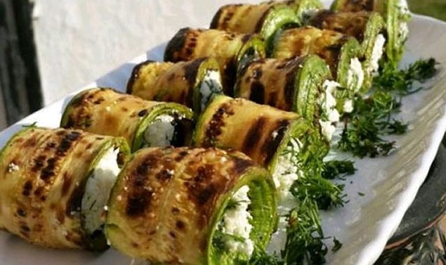 4. Izgara kabak sarma