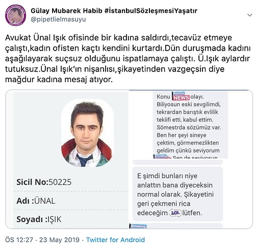 Avukat Ünal Işık Tarafından Cinsel Saldırıya Uğradığını Açıklayan Kadın Twitter’dan Duyurdu: 'Ölmek İstiyorum'