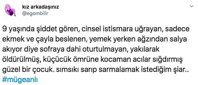 Çocuğunu canice öldüren Gülüzar'a sosyal medyadan tepkiler de yükseldi.